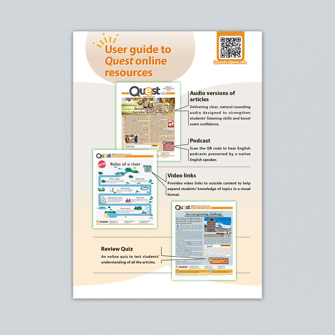 User Guide to Online Resources